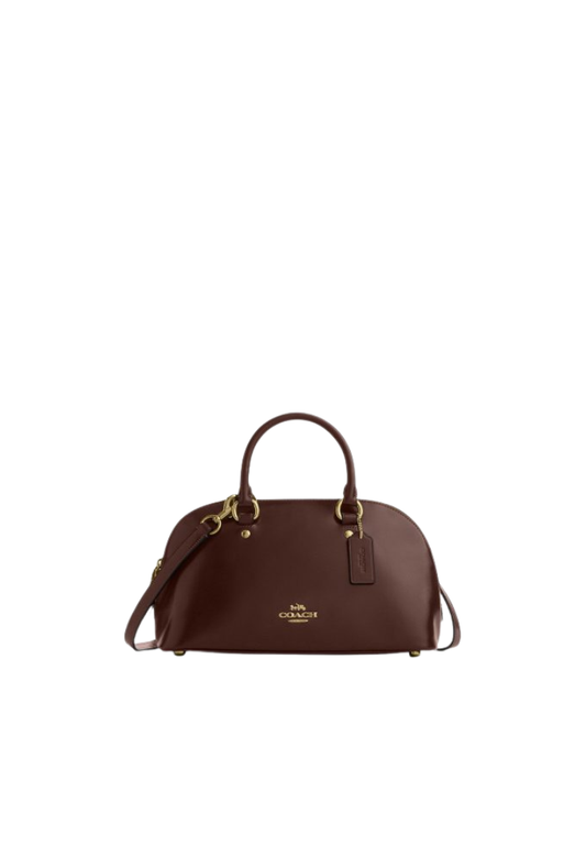 Coach Lara Satchel Bag In Maple CDV19