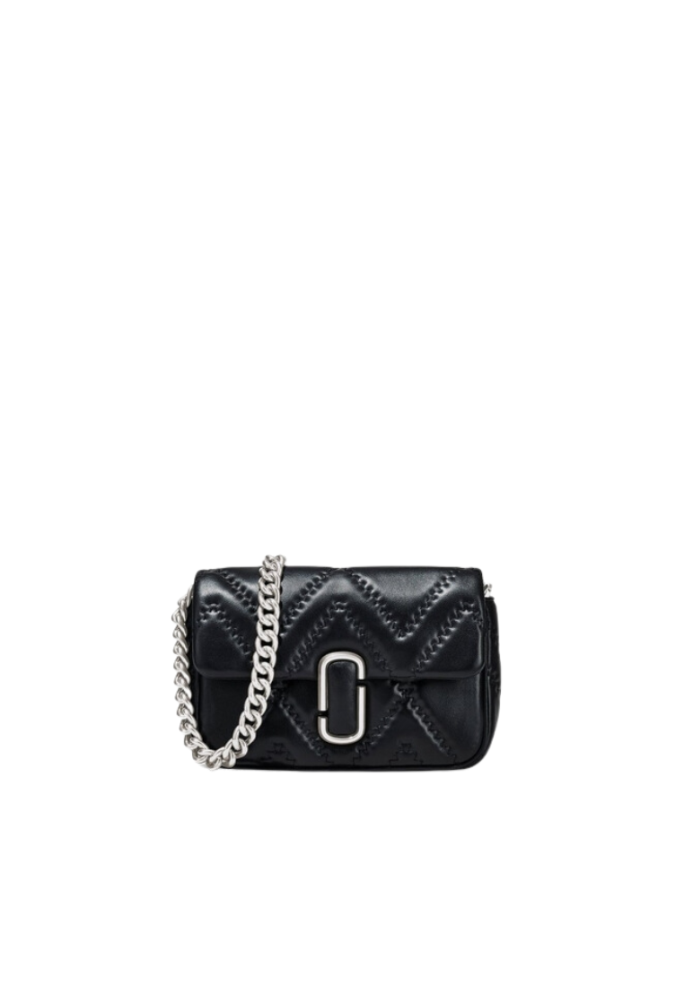 Marc Jacobs The Quilted Shoulder Bag J Marc In Black 2F4HSH037H04