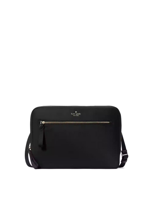 Kate Spade Chelsea Nylon Laptop Bag In Black KE070