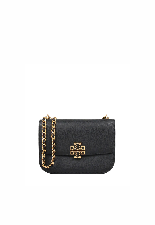Tory Burch 140987 Britten Small Adjustable Shoulder Bag In Black
