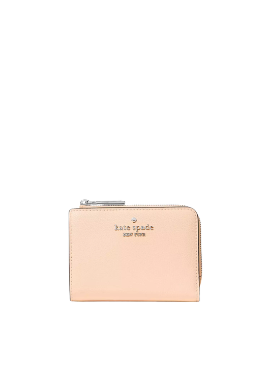 Kate Spade Small L-Zip Wallet In Crisp Peach KN764