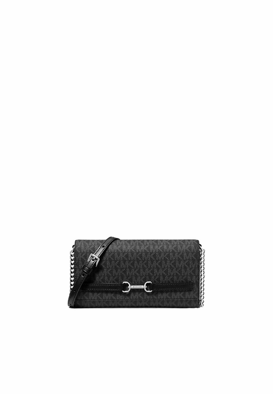 Michael Kors Carson Large Crossbody Bag Signature Logo In Black 35S5S2ZC7B