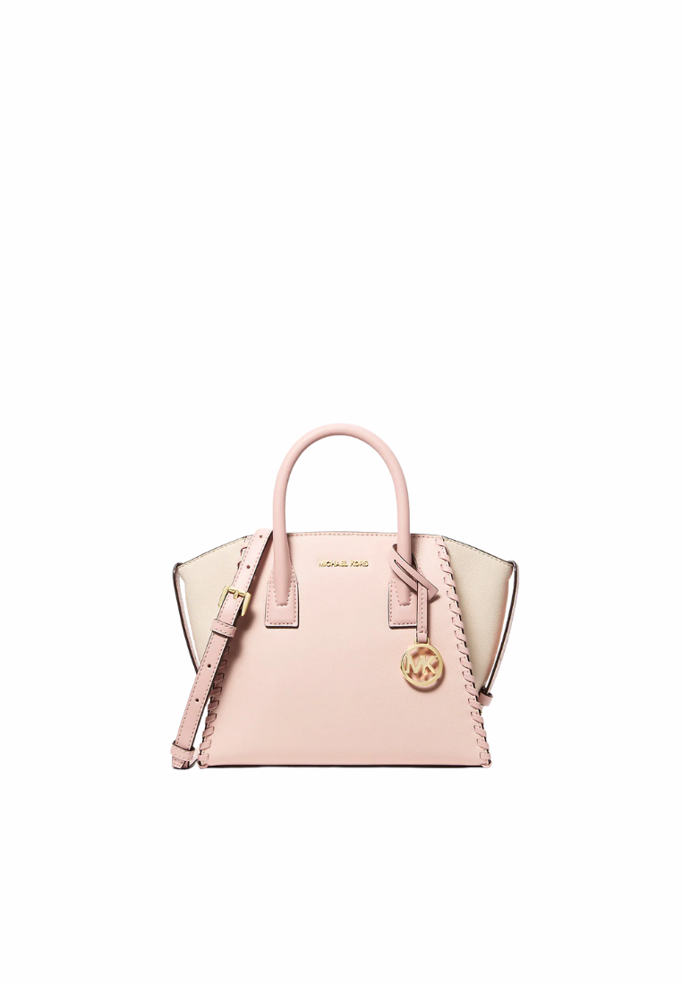 Michael Kors Avril Small Satchel Bag In Powder Blush Multi 35F5G4VS1L