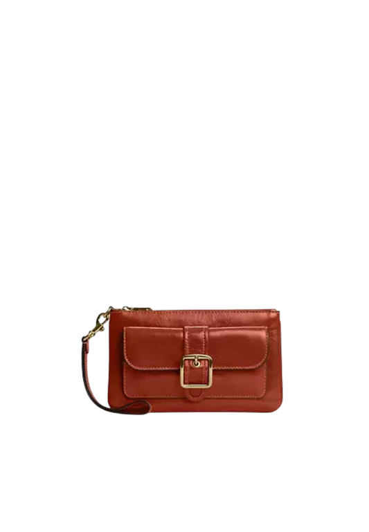 Coach Ashton Wristlet In Cinnamon CDY04