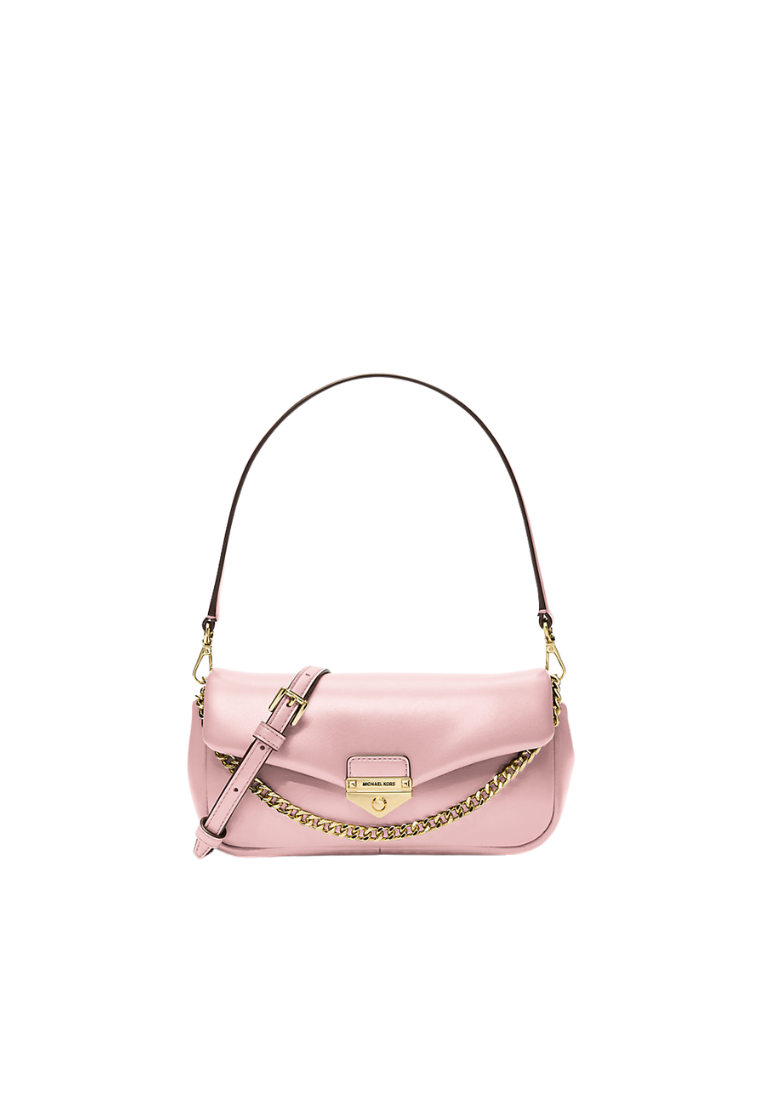 Michael Kors Soho Small Convertible Shoulder Bag In Powder Blush 35S6G1SC1Y