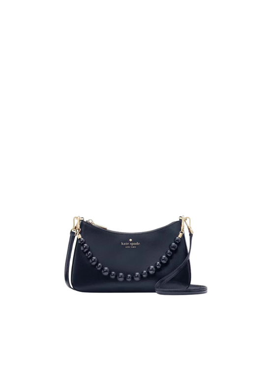 Kate Spade Madison Faux Pearl Medium Convertible Crossbody Bag In Parisian Navy KI932