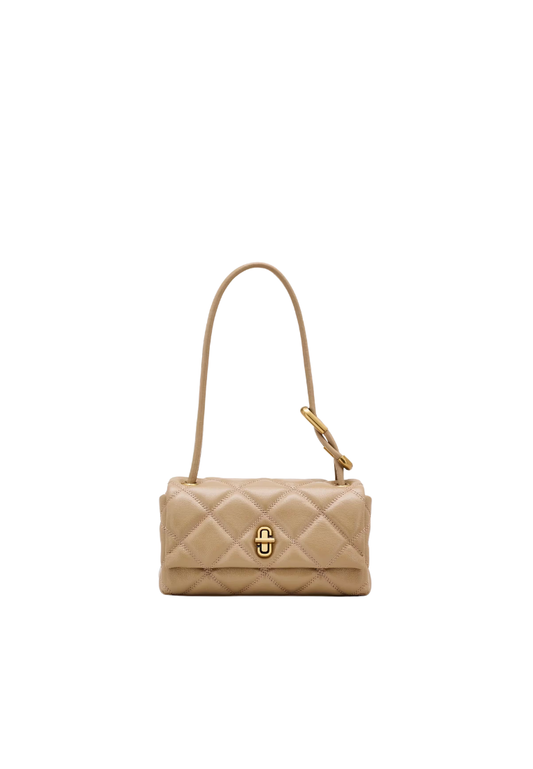 Marc Jacobs The Quilted Mini Dual Shoulder Bag In Camel 2S5HSH023H02