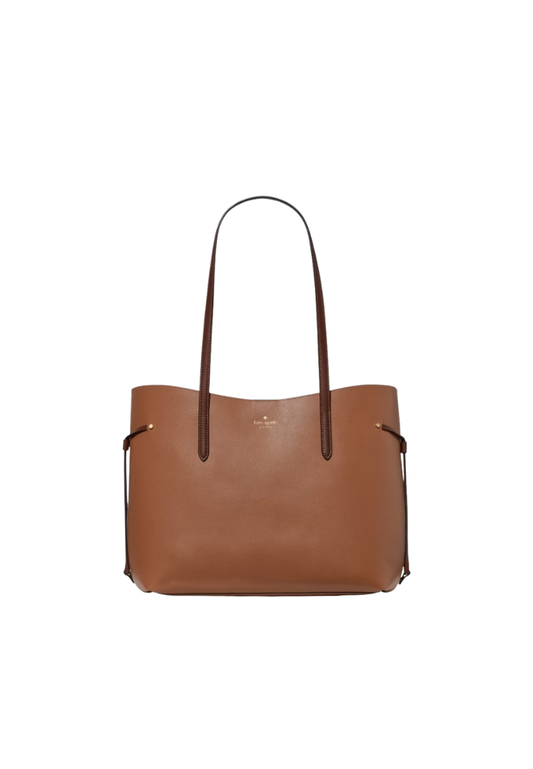 ( PREORDER ) Kate Spade Cleo Tote Bag In Warm Gingerbread Multi KP276