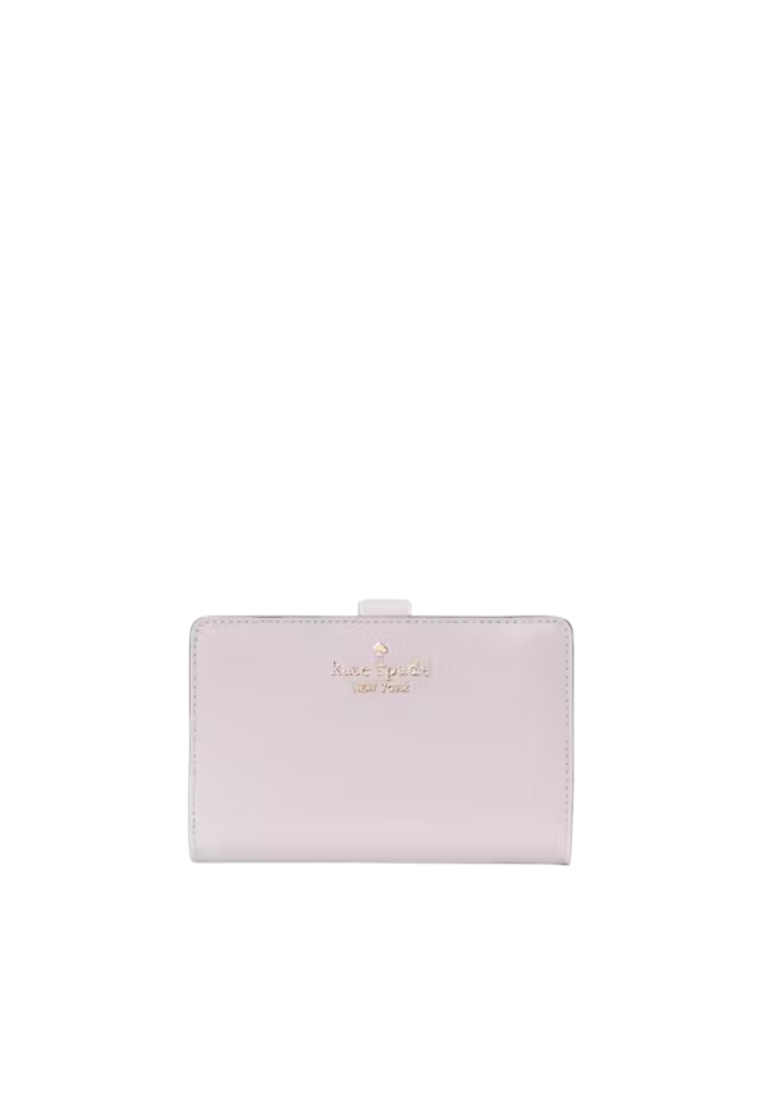 Kate Spade Madison Interior Printed Wallet Medium Billfold In Pale Amethyst KK950