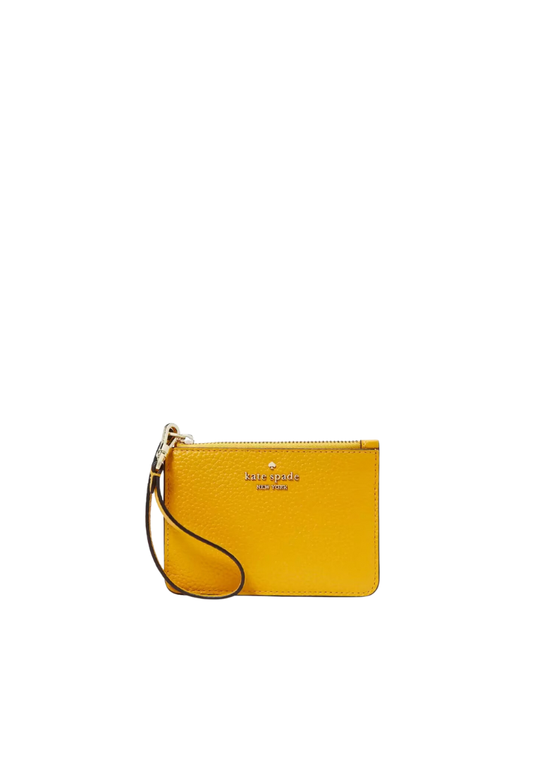 Kate Spade Lena Small Card Holder Wristlet In Daffodil KH789