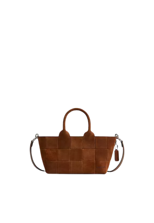 ( PREORDER ) Coach Alter Ego Small Tote Bag In Warm Brown CDG62