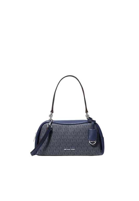 Michael Kors Cecily Small Signature Logo Shoulder Bag In Admiral 35F5S8CL1B
