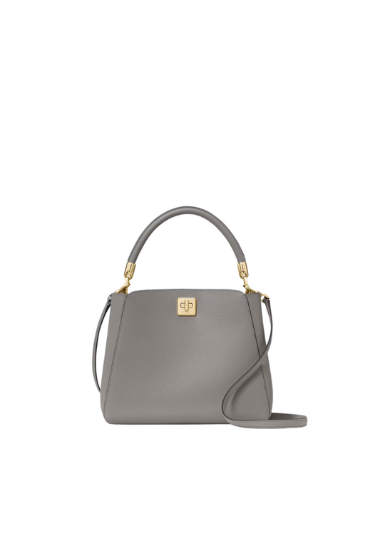 Kate Spade Phoebe Large Top Handle Satchel Bag In Hare Grey KG755