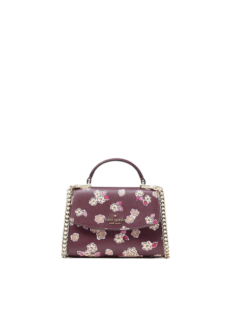 Kate Spade Darcy K9405 Micro Satchel In Deep Berry