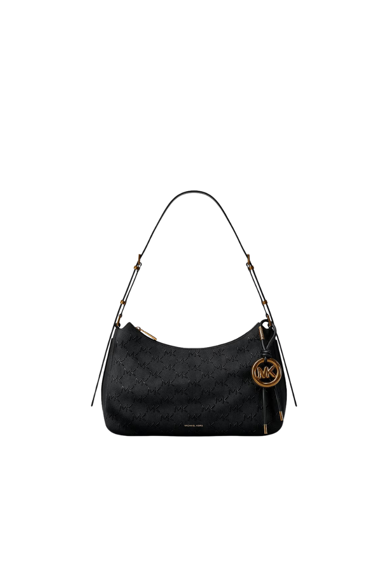 ( PREORDER ) Michael Kors Nolita Medium Shoulder Bag In Black 30T6AY5L2U