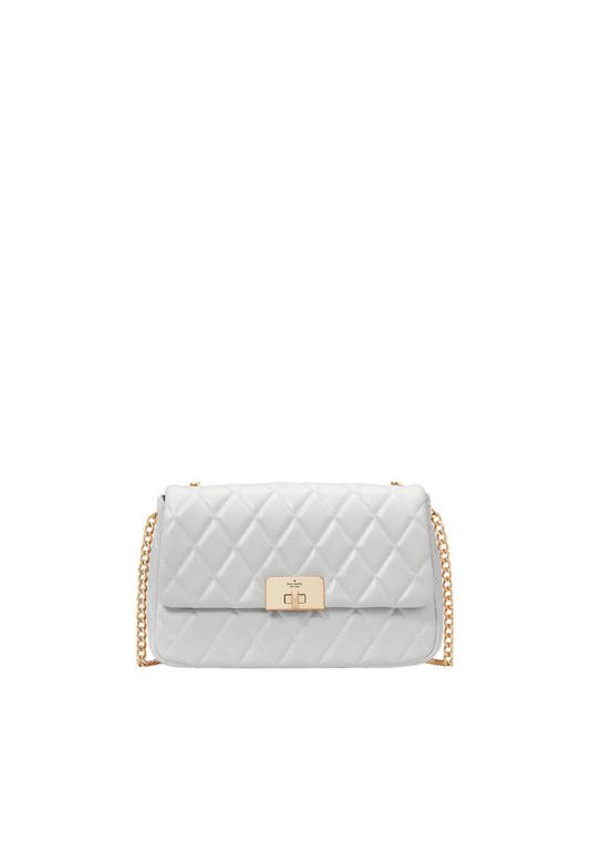 Kate Spade Carey Medium Chain Shoulder Bag In Stone Path KH228