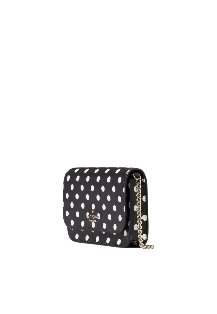 Kate Spade Cheers Boxed Crossbody Bag In Black Multi K7235