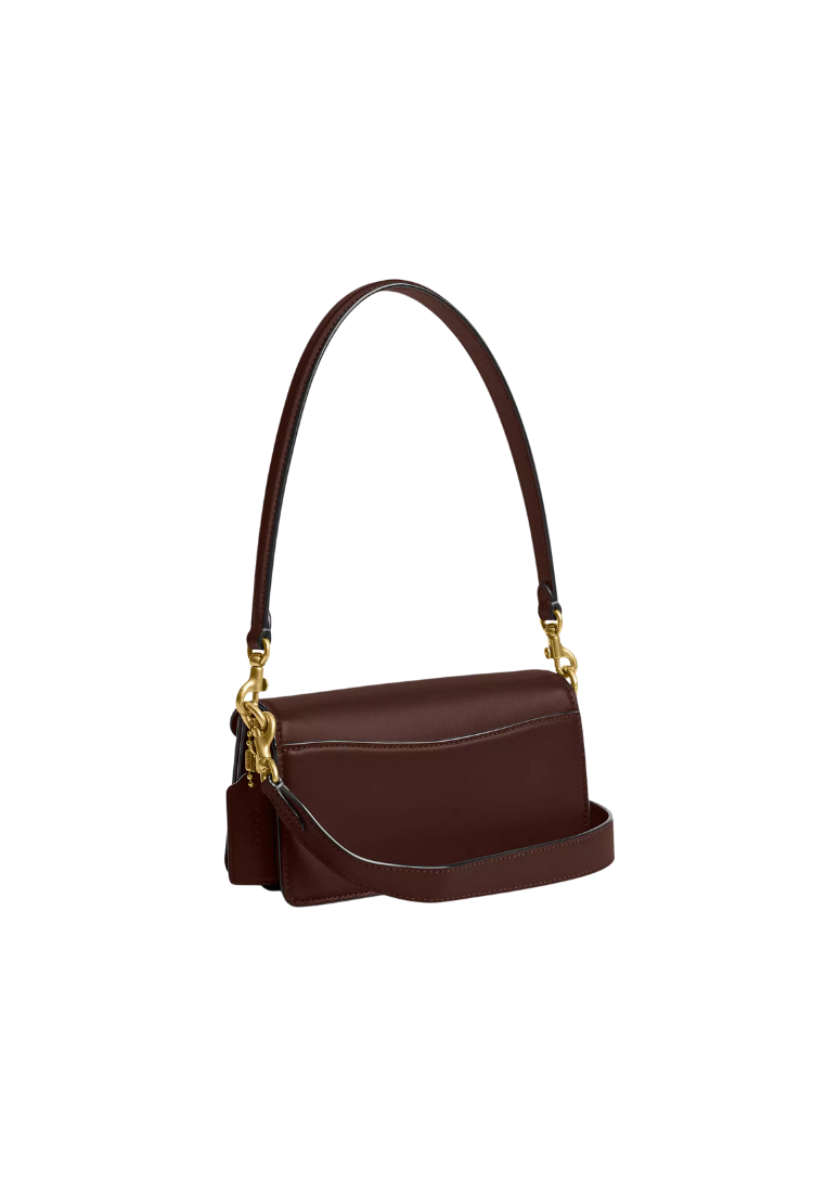 ( PREORDER ) Coach Tabby 20 In Signature Canvas Shoulder Bag In Brass Maple CY200