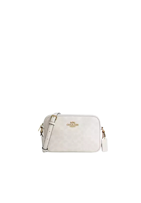Coach Jamie Camera Bag In Signature Canvas In White Chalk CZ186
