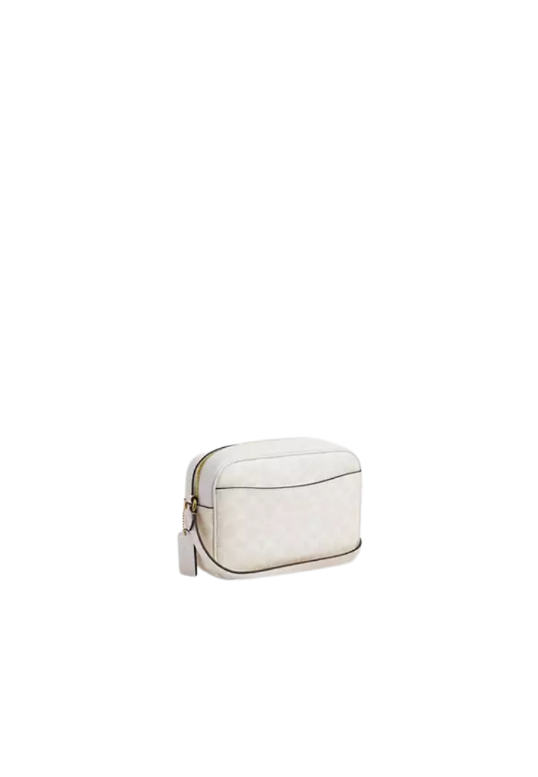 Coach Jamie Camera Bag In Signature Canvas In White Chalk CZ186