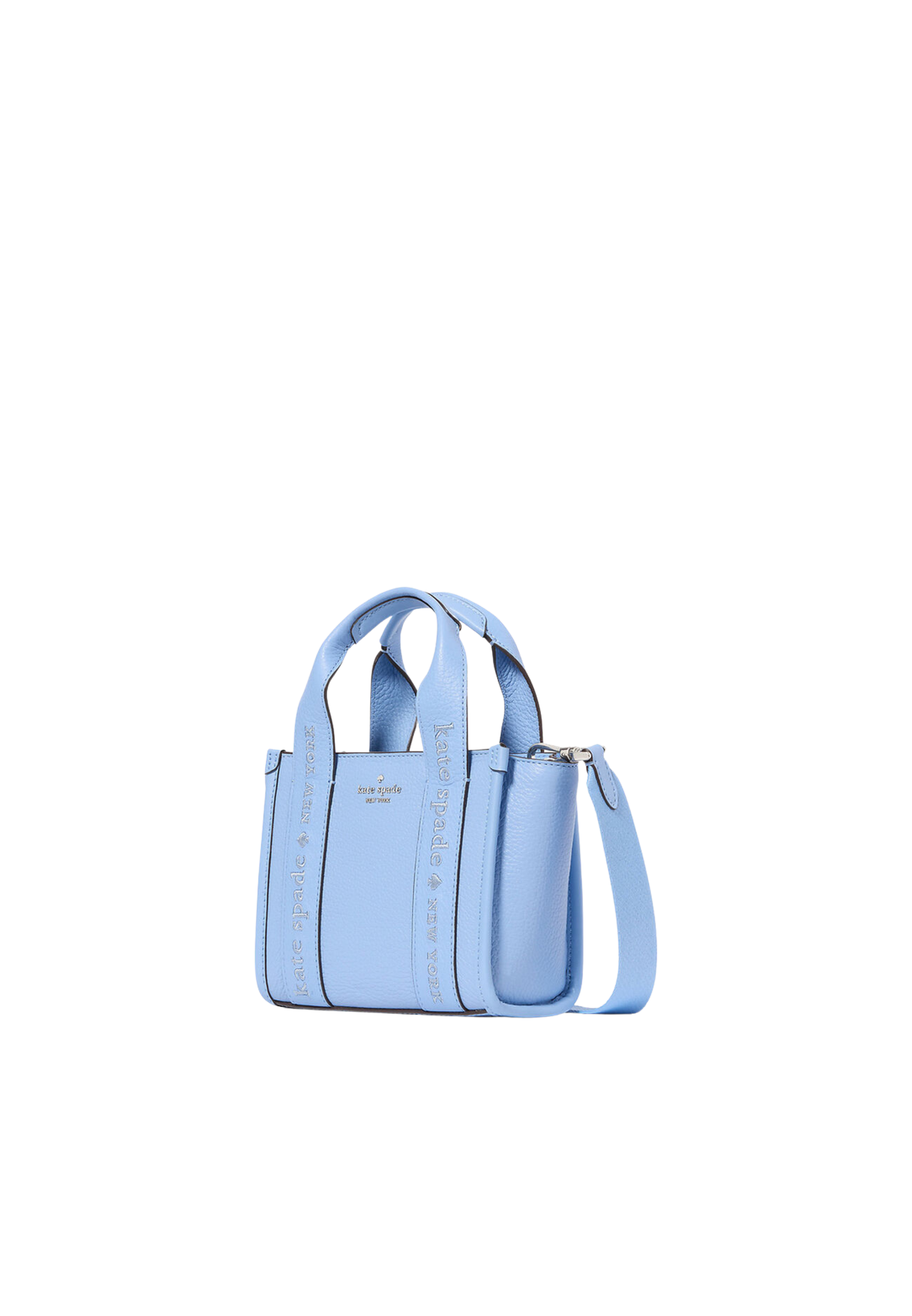 Kate Spade Kip Leather Mini Tote Bag In Periwinkle Sky KL936
