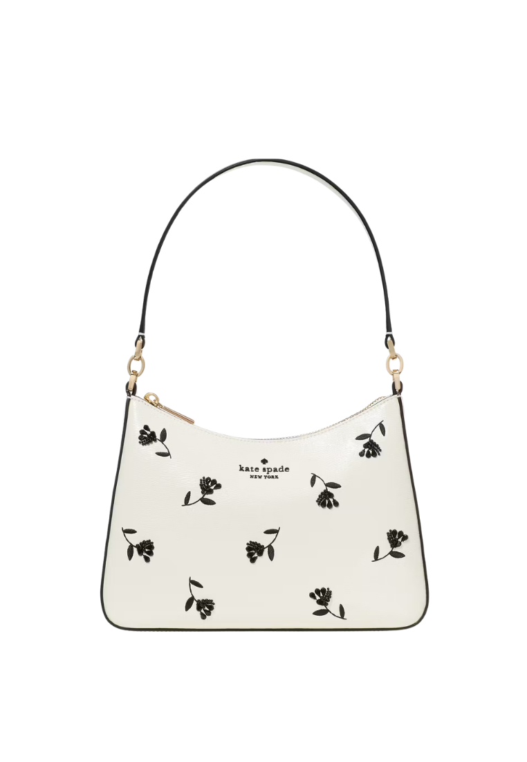 ( PREORDER ) Kate Spade Margot Floral Shoulder Bag In Meringue Multi KN604