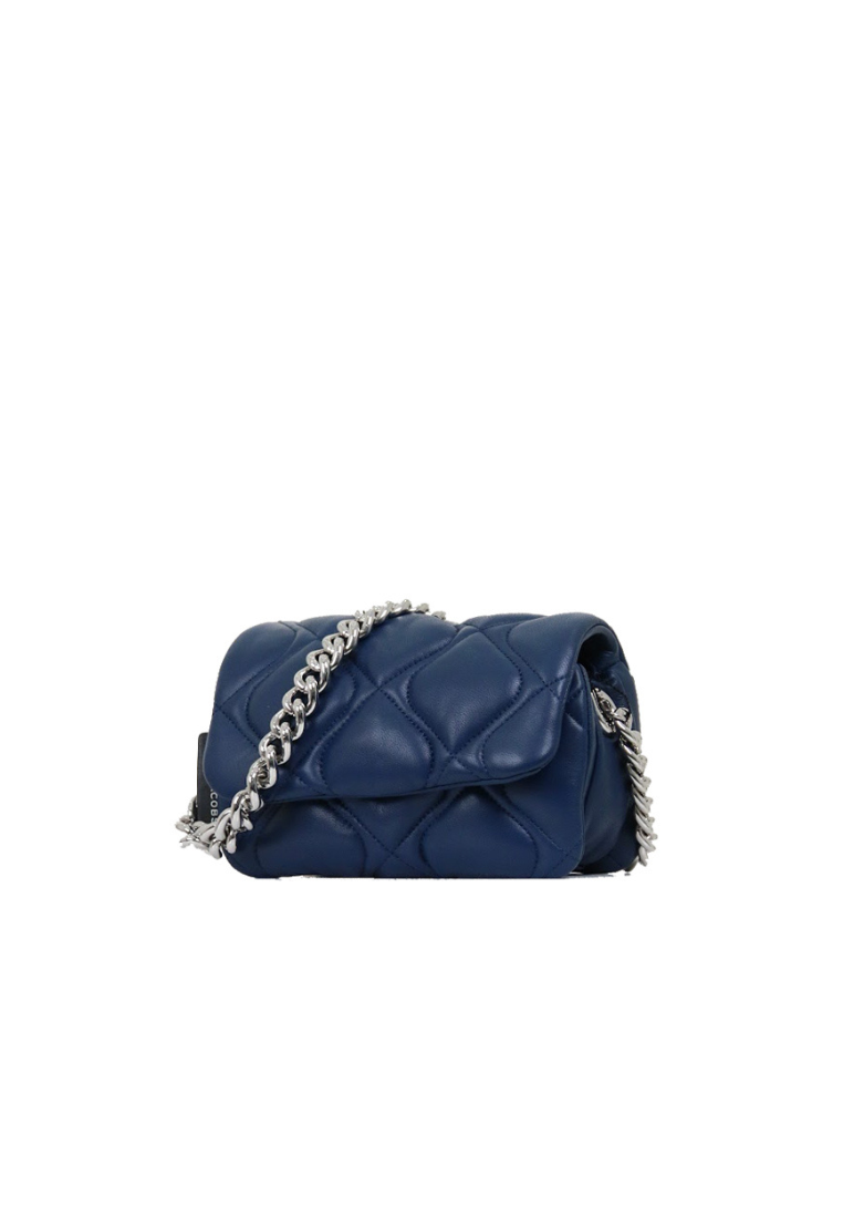 ( AS IS ) Marc Jacobs Small Quilted Pillow Crossbody Bag In Azure Blue H949L01RE22