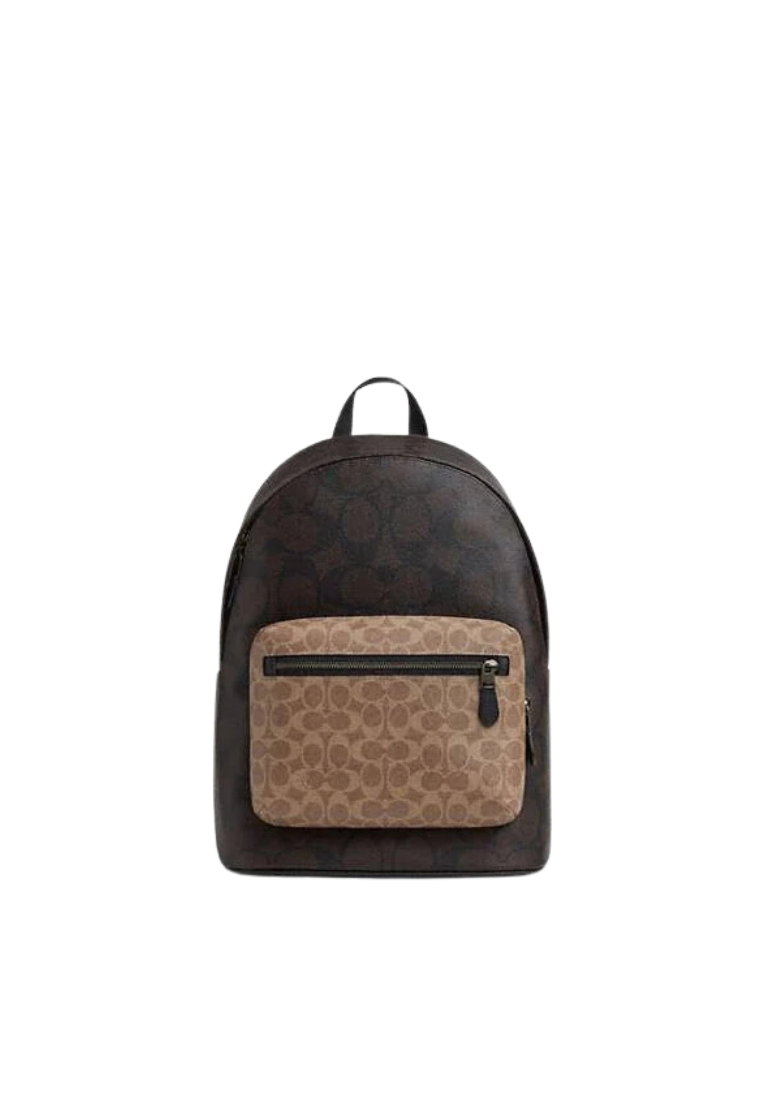 ( PREORDER ) Coach West Backpack In Walnut Tan CAB59