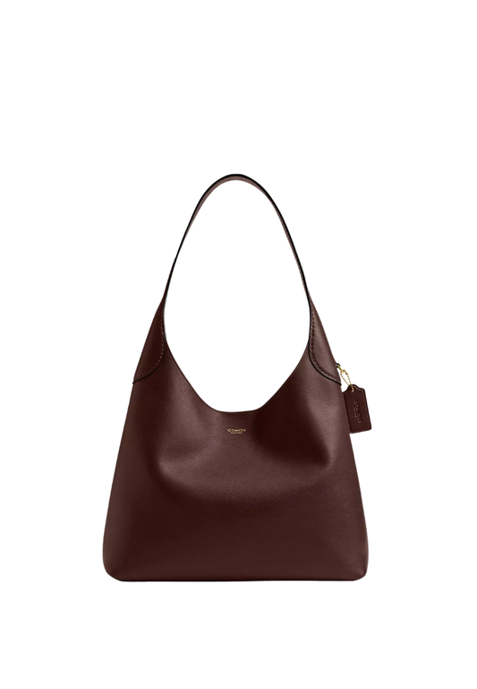 ( PREORDER ) Coach Brooklyn 34 Shoulder Bag In Brass Maple CCU00