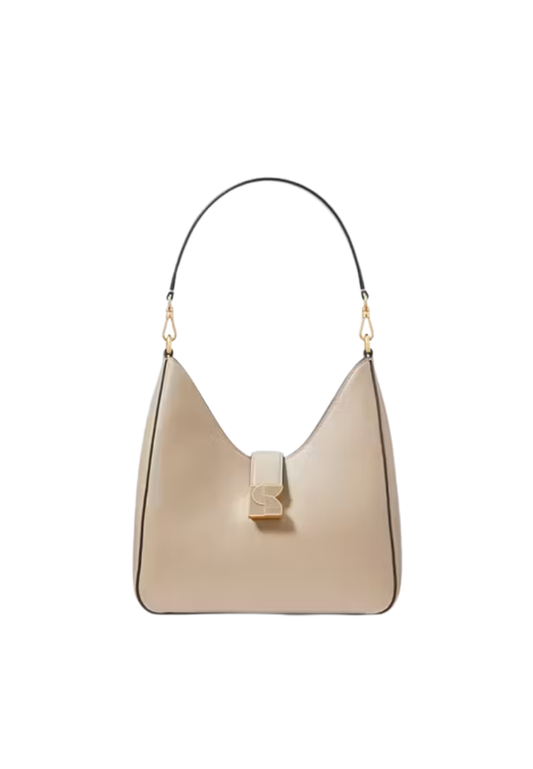 ( PREORDER ) Kate Spade Dakota Hobo Shoulder Bag In Timeless Taupe KG498