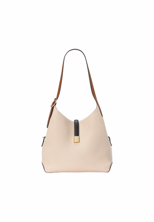 ( PREORDER ) Kate Spade Deco Large Shoulder Bag In Milk Glass Multi KI550