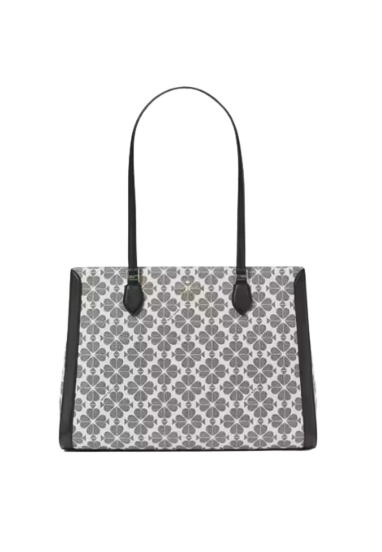 Kate Spade Signature Spade Flower East West Tote Bag In Black Multi KI791