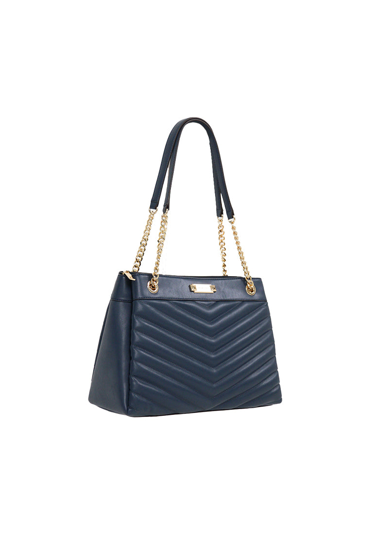 Michael Kors Whitney Medium Tote Shoulder Bag In Navy 35R4GWHT6U