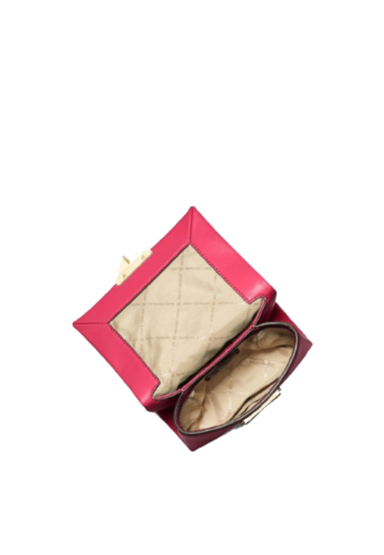 Michael Kors Cece Small Faux Leather Shoulder Bag In Prime Rose 35F2G0EC5O