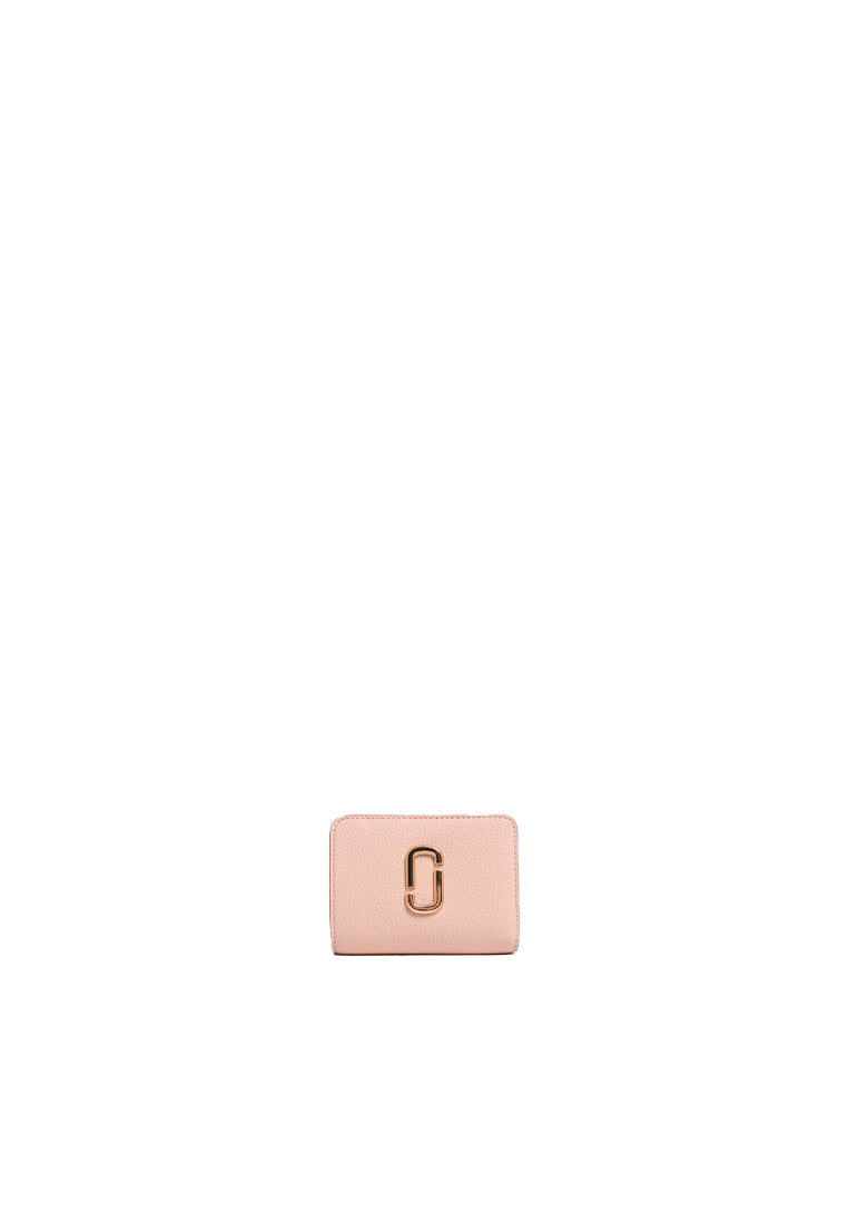 Marc Jacobs The Pebble J Marc Mini Compact Wallet In Rose 2F5SMP066S01