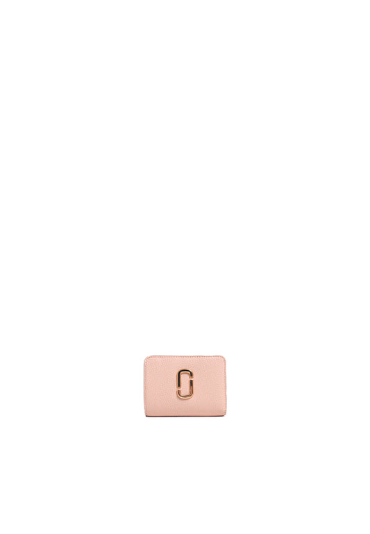 Marc Jacobs The Pebble J Marc Mini Compact Wallet In Rose 2F5SMP066S01