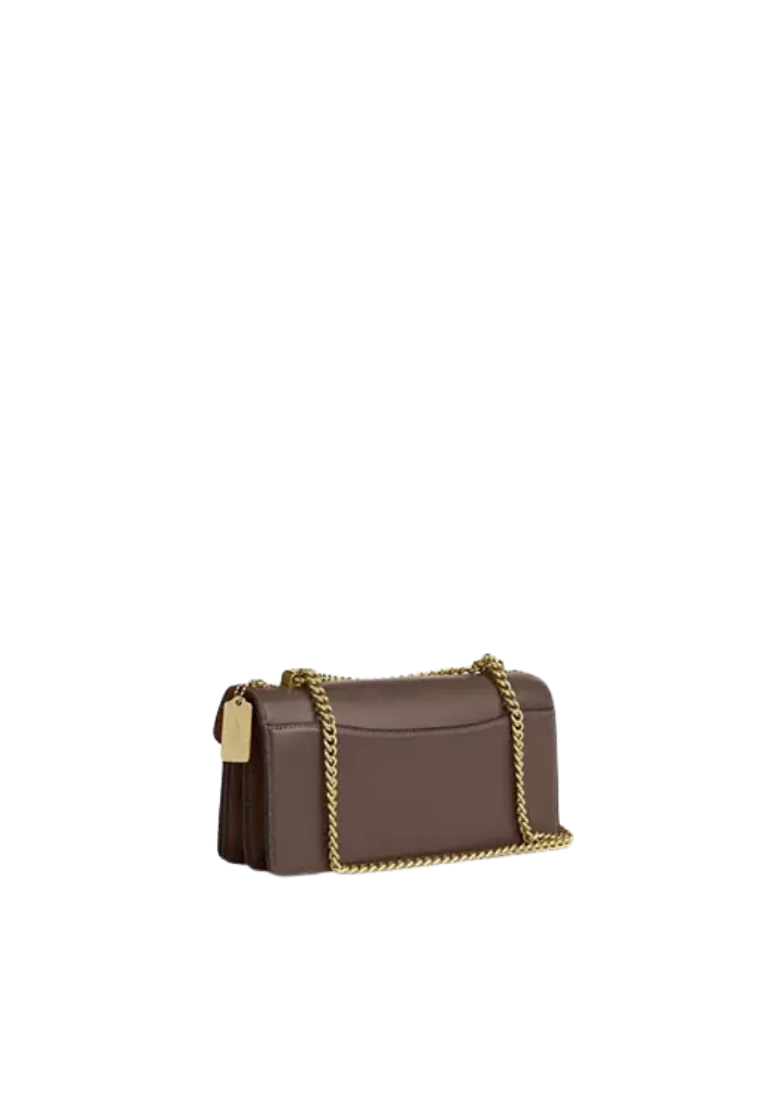 ( PREORDER ) Coach Klare Envelope Crossbody Bag In Dark Stone CBI98
