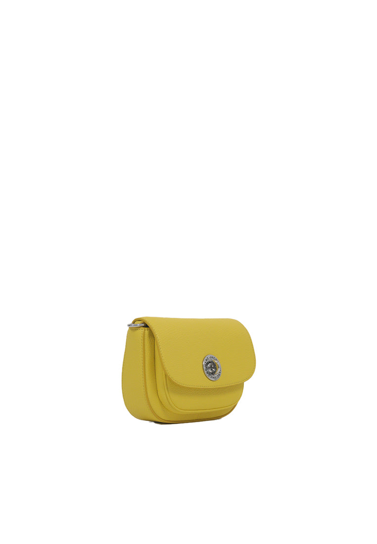 Marc Jacobs The Turn Lock Logo Mini Crossbody Bag In Sun 4R3HMS002H02