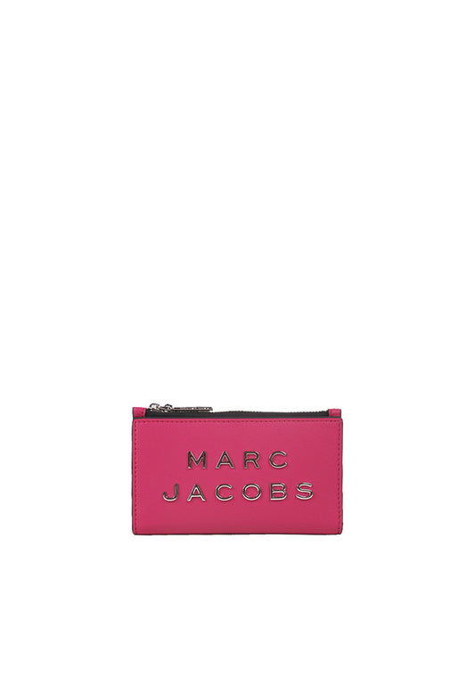 Marc Jacobs Slim Billfold Wallet In Lipstick 4R4SMP033S01