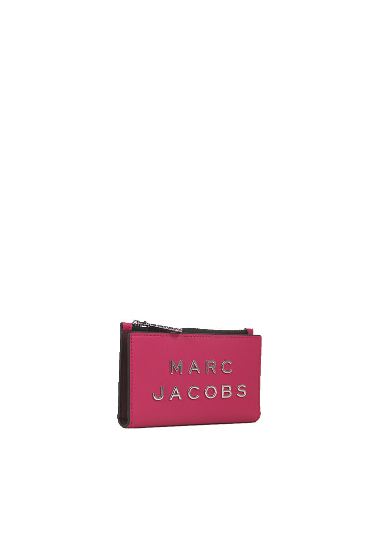 Marc Jacobs Slim Billfold Wallet In Lipstick 4R4SMP033S01