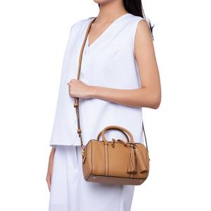 Tory Burch Thea Satchel Bag In Tiramisu 141955