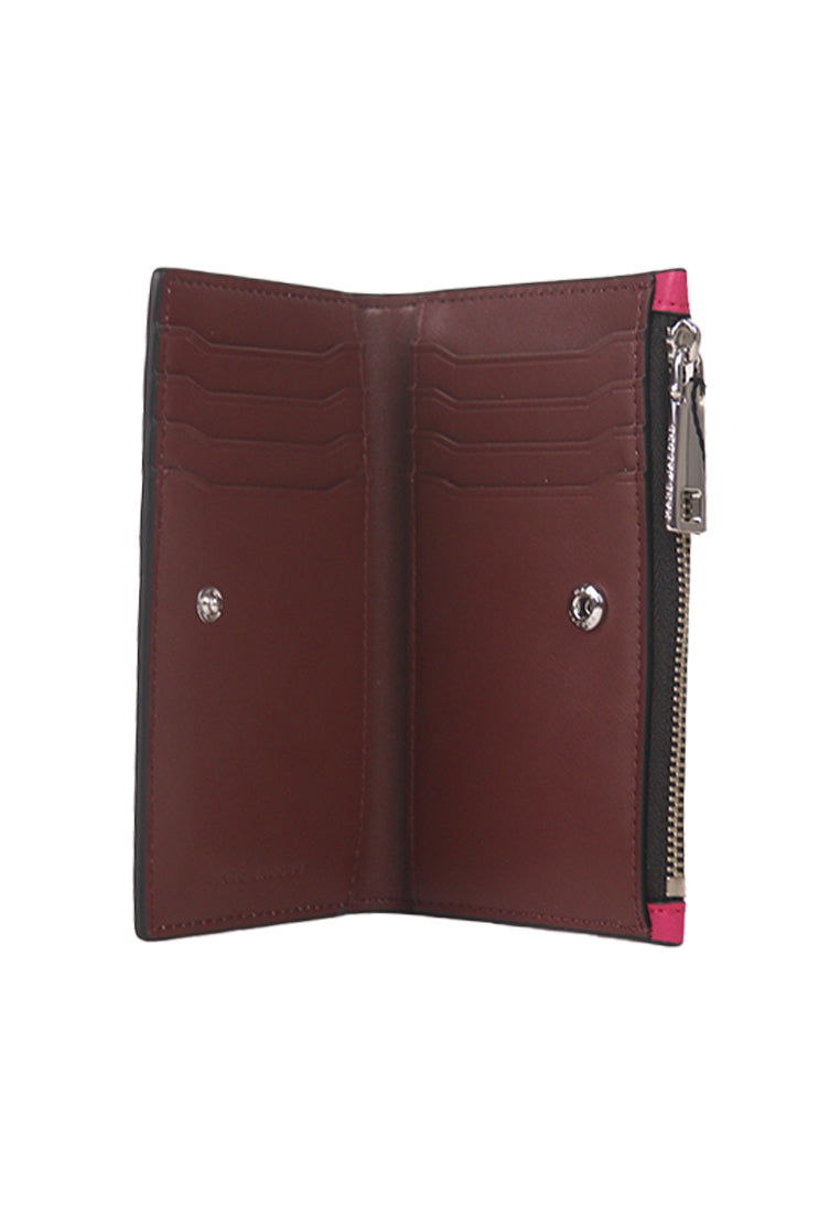 Marc Jacobs Slim Billfold Wallet In Lipstick 4R4SMP033S01