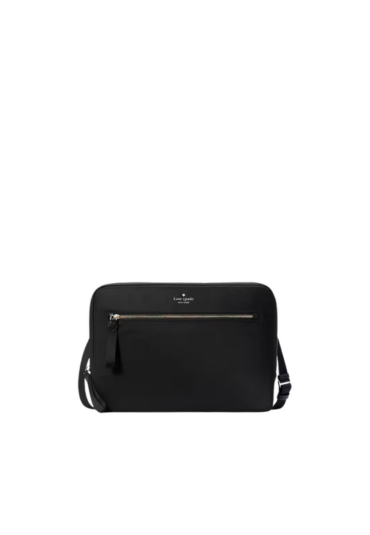Kate Spade Chelsea Nylon Laptop Bag In Black KE070