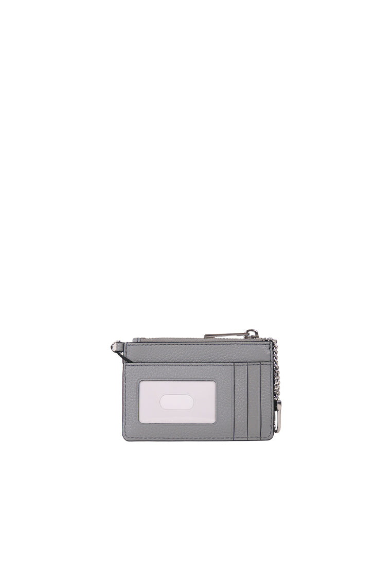 Marc Jacobs Groove Top Zip Wristlet In Rock Grey S102L01RE22