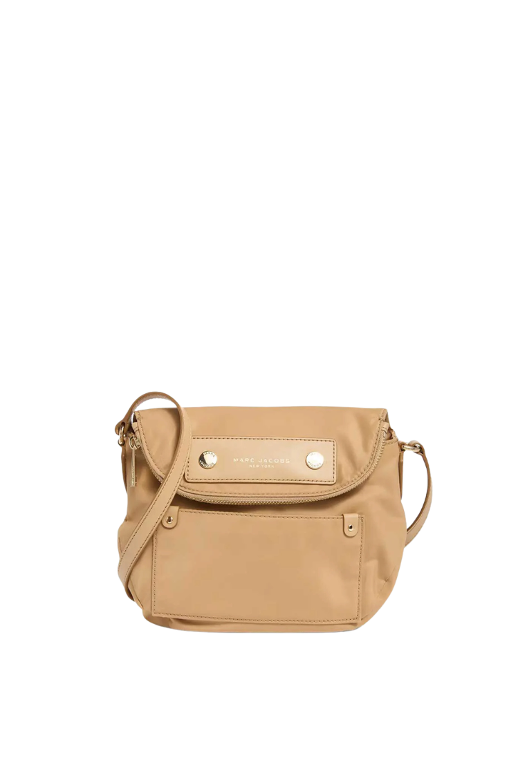 Marc Jacobs Preppy Nylon Crossbody Bag Mini Natasha In Iced Coffee M0012909