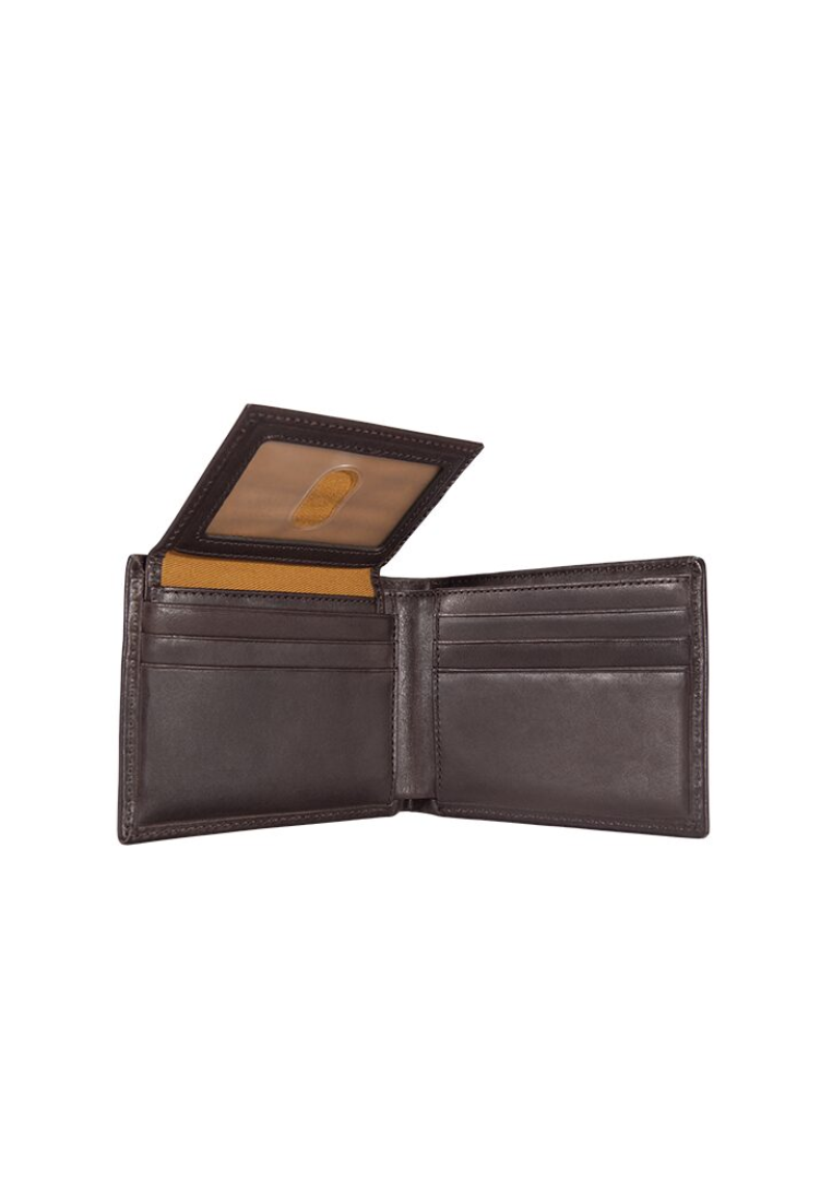 Carhartt Oil Tan Passcase Wallet In Dark Brown WW0218