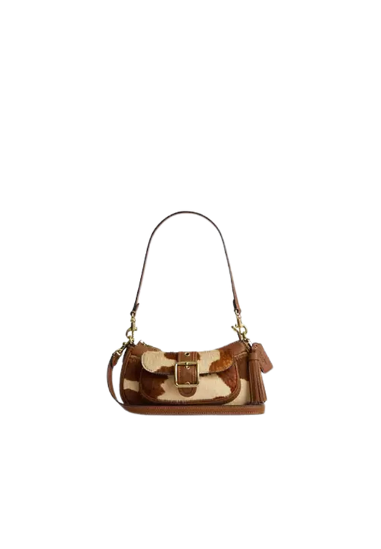 ( PREORDER ) Coach Ashton Mini In Haircalf With Cow Print Shoulder Bag In Cow Multi CDX79