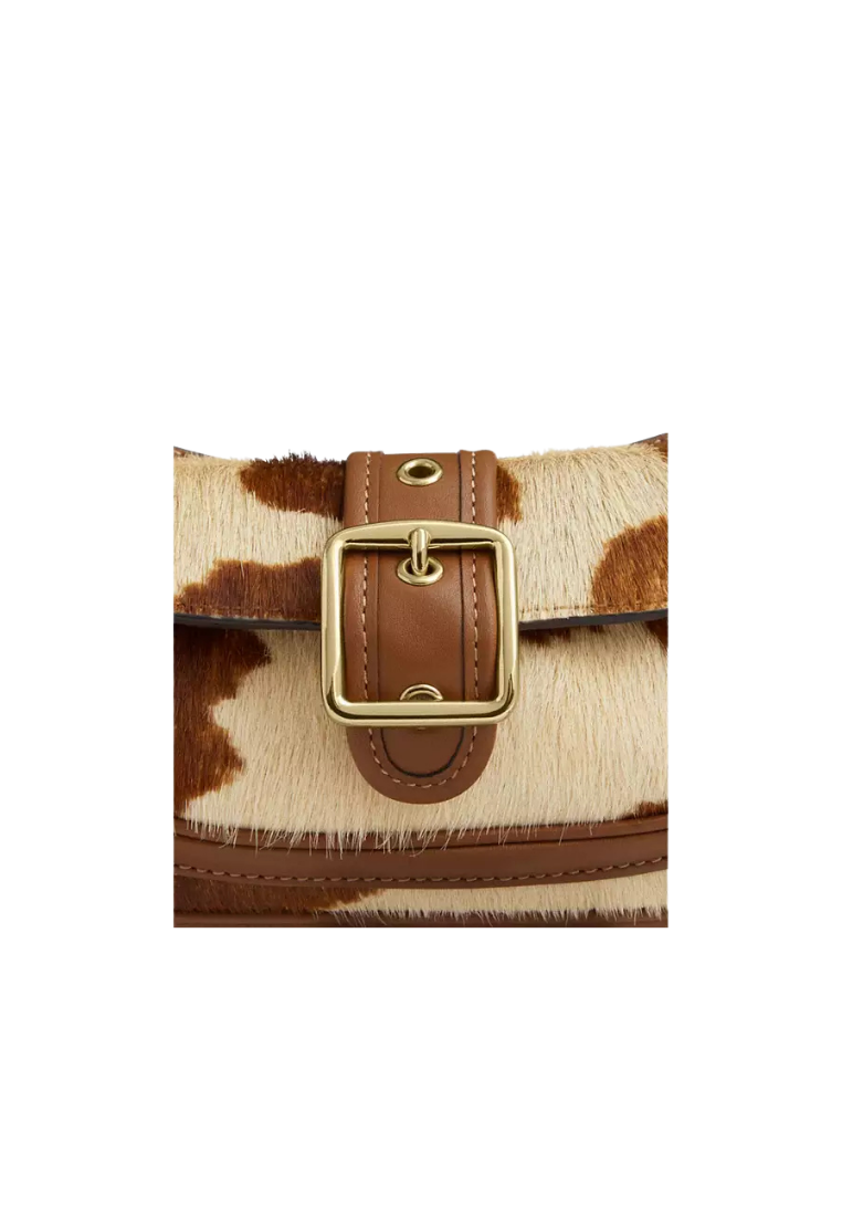 ( PREORDER ) Coach Ashton Mini In Haircalf With Cow Print Shoulder Bag In Cow Multi CDX79