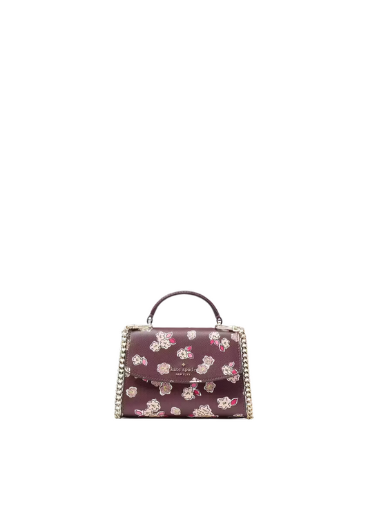 Kate Spade Darcy K9405 Micro Satchel In Deep Berry