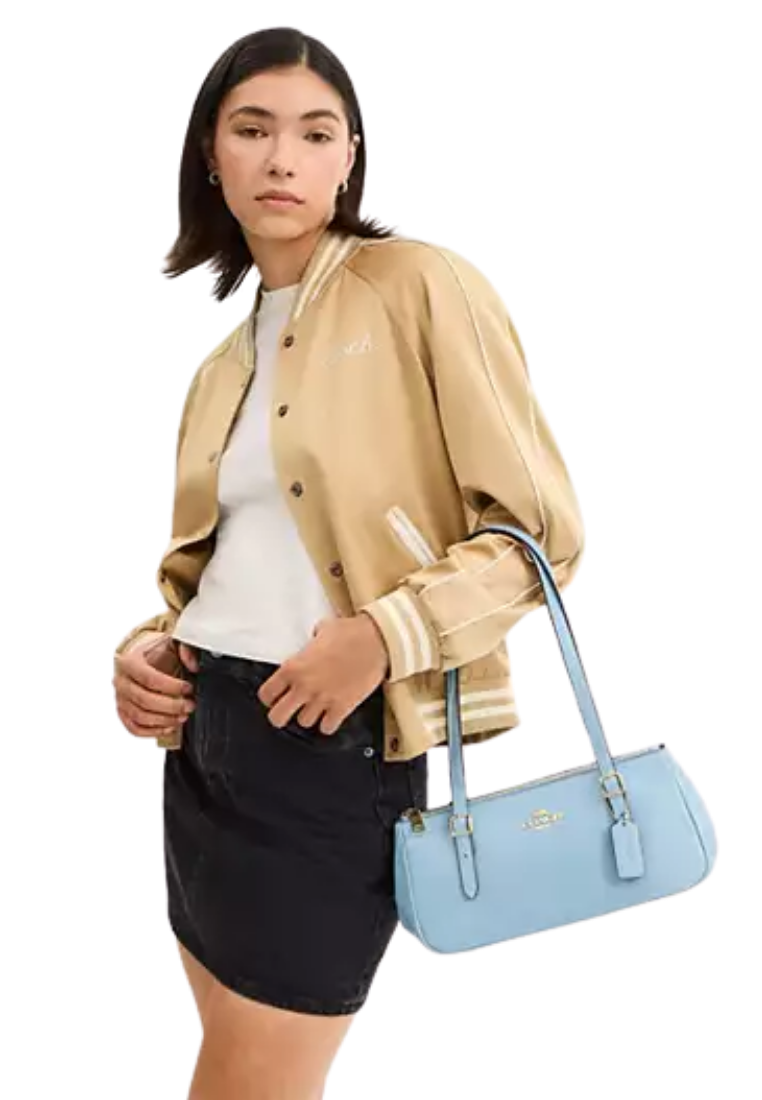 ( PREORDER ) Coach Asher Shoulder Bag In Powder Blue CBJ05